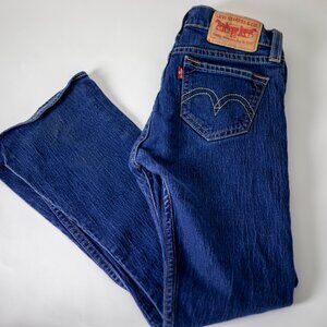 Levi's Type 1 Tough Boot Mid Rise Stretch Bootcut Jeans | Y2K | Women's 12-14